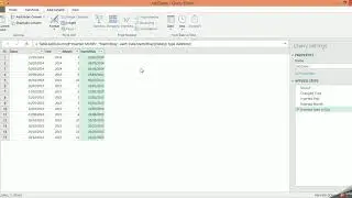 power query tutorial basic 4 : transform tanggal dan kolom