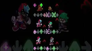 FNF: Different Character Test | But Everyone (BF/Hard Mod) #edit #shorts
