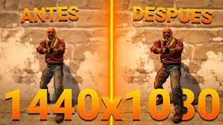 RESOLUCIÓN CUSTOMIZADA EN CSGO 1440x1080