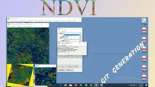 Calculate NDVI using ENVI Software