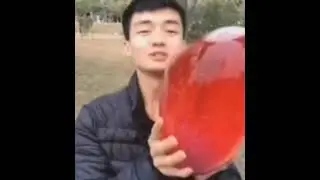 guy dropping jelly heart