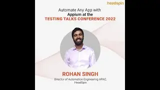 Visit HeadSpin at Testing Talks Conference [The Reunion]