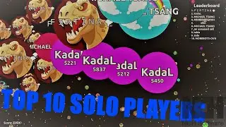 Agar.io - TOP 10 BEST Players Of 2020