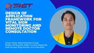 Design of Application Framework for Vital Sign Monitoring and Remote Doctor Consultation - SIET 2023