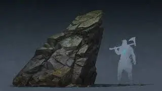 Painting Rough & Gritty Rocks - Concept Art
