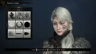 Nioh 2 Character Creation Video 1