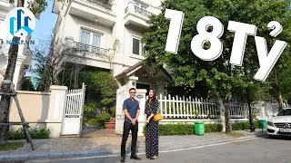 Khám Phá Biệt Thự Đơn Lập Trị Giá 18 TỶ rộng 155m2 tại Vinhomes Riverside, Hà Nội - NhaF [SALE]