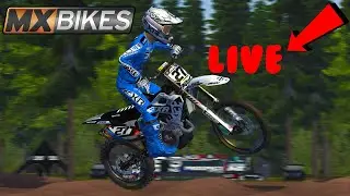🔴LIVE🔴 Supercross Testing - Trying New OBS Settings - MX Bikes