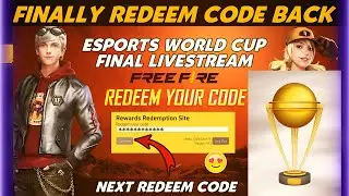 FREE FIRE REDEEM CODE IS BACK | FREE FIRE REDEEM CODE EVENT | NEW REDEEM CODE | FREEFIRE REDEEM CODE