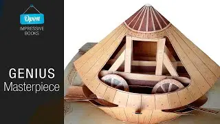 Journal of Inventions - Leonardo Da Vinci Pop-up Book by Jasper Bark, David Lawrence & David Hawcock