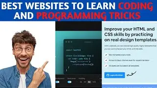 Top websites to learn programming for free 2022 |coding tricks website |free coding practice website