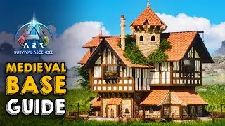 Epic Medieval PVE Base | Building Tutorial | ARK: Survival Ascended