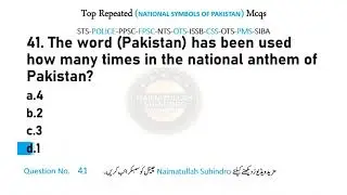 National Symbols of Pakistan