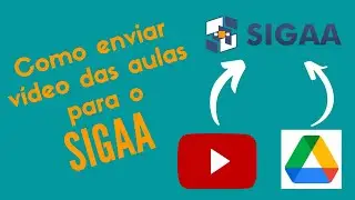Como enviar vídeos das aulas para o SIGAA (Sistema Integrado de Gestão de Atividades Acadêmica)
