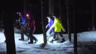 Johnston's Canyon Evening Icewalk