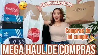 🔥 MEGA HAUL 🥳 MI ESPOSO ME LLEVÓ DE COMPRAS POR MI CUMPLEAÑOS 🤩 LES MUESTRO TODAS LAS COMPRAS 🛍️