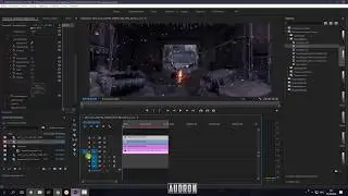 Заставка метро 2033 в Adobe Premiere Pro плагины Boris Continuum Complete