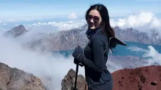 Pertama Kali yu Jodi Naik Gunung Rinjani || Surganya Indonesia !