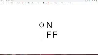 build a on/off button with html and css