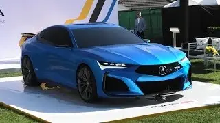 WORLD PREMIERE | Acura Type S Concept Walkaround | Monterey Carweek 2019