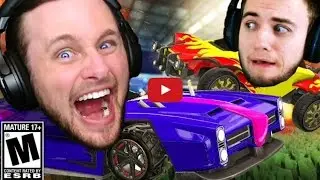 [MATURE] Drinking and Mustard Challenge?! | Rocket League | Doubles Rank