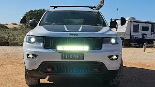 Fog lights with High Beam, Grand Cherokee 2017