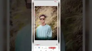 Lightroom Mobile Cinematic Yellow Tone: Photo Retouching || Lightroom Photo Editing ll #shorts