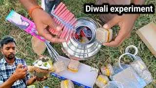 दिवाली धमाके दार experiment video | Firecracker experiment | Science of fireworks