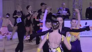 148 Maxim Tsepelev - Anna Skalková /MČR T10 2018/ Kojetín/ Junior I./ 2.kolo/ Chacha