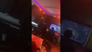 First time in the studio with GospelOnDeBeats