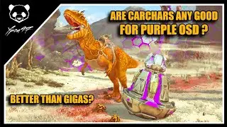 Are Cacharodontosaurus Any Good For Purple Drops? | ARK: Survival Evolved