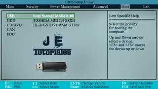 Configurar BIOS para Bootear (arrancar o iniciar) desde una memoria USB - Tutorial