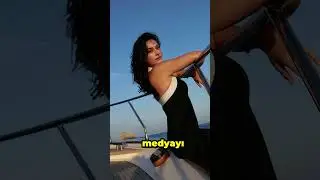 LOVE-FILLED POSES FROM ESRA BİLGİÇ AND FARUK SABANCI ON THE BOAT! 
