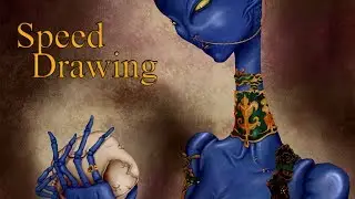 To Make a Monster –  Alien and Doll – Speed Drawing – (Unusualbox)