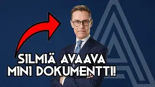 DOKUMENTTI: Tällainen on uusi Suomen presidentti Alexander Stubb
