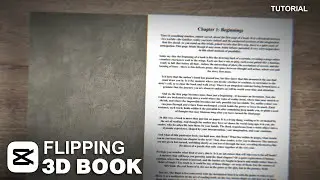 How to make Flipping Book 3D Animation in Capcut
