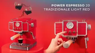 Coffee machine Power Espresso 20 Tradizionale Light Red