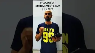 SYLLABUS OF IMPROVEMENT EXAM JULY 2023 | CBSE improvement exam 2023 syllabus | #cbseimprovementexam