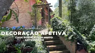 VOLTAMOS À CASA RÚSTICA COM ARTESANATO, DECORAÇÃO AFETIVA, PATCHWORK, BORDADO E COZINHA DE ROÇA.