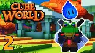 [2] The Treasure Spirit! Lead Us To Legendary Gear! (Cube World Gameplay)