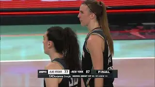 LAST 3min Las Vegas Aces vs New York Liberty WNBA Playoffs | A'ja Wilson Sabrina Ionescu Kelsey Plum