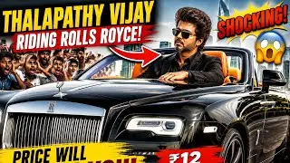 thalapathy Vijay driving rolls Royce 🔥🔥🔥🔥
