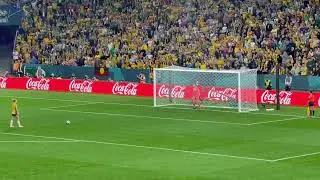 Ellie Carpenter's Penalty! 😍 FIFA Women's World Cup 2023 Quarter Finals - Australia vs France ⚽