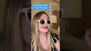 Ranking 1989 Taylor's Version Vault Songs (Taylor Swift) 