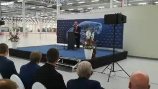 Otwarcie nowego zakładu firmy IFA Powertrain pod Ujazdem