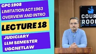 CPC 1908 Lecture 18 | Limitation Act 1963 | Judiciary Preparation LLB Semester