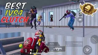 CLUTCH GOD ⚡️ | Best 1V4 Squad Wipes | BGMI | Insane Coffin