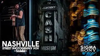 Broadway Nashville, TN. POV Street Photography w/ Sony a6700 Sigma 56mm DJI Osmo Action 4 #sony #dji