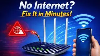 How to Setup PPPoE Connection TP-Link Archer C20 AC750 Wireless Dual Band Router-Urdu/Hindi