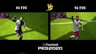 How to play PES 2020 Android/iOS with full HD Graphic settings in 60fps || PES 2020 60fps Gameplay